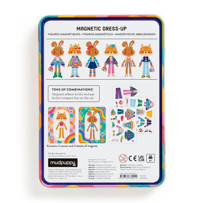 Mudpuppy Play Set Dress Up Rainbow Fashion