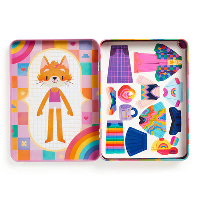 Mudpuppy Play Set Dress Up Rainbow Fashion