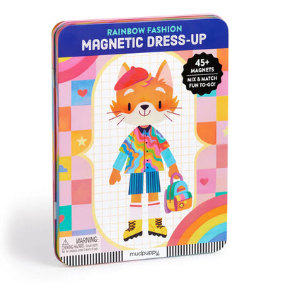 Mudpuppy Play Set Dress Up Rainbow Fashion