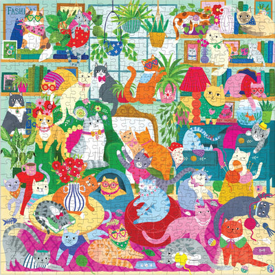 Mudpuppy Puzzle Caturday Afternoon