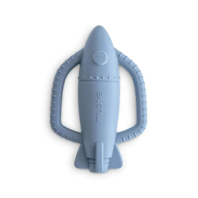 Mushie Rattle Teether Rocket - Studio Play