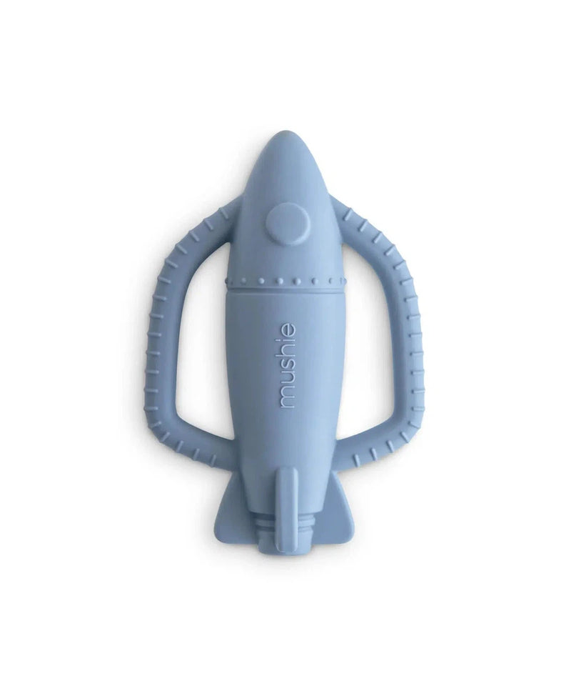 Mushie Rattle Teether Rocket