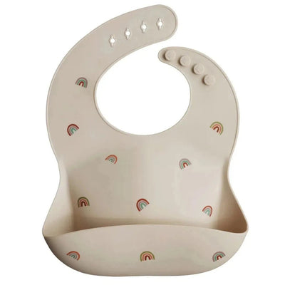 Mushie Silicone Bib Rainbow - Studio Play