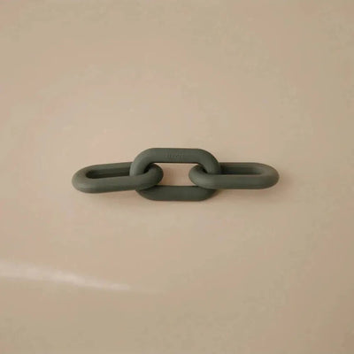 Mushie Teether Link Dried Thyme - Studio Play