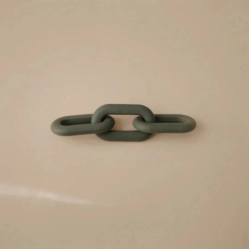Mushie Teether Link Dried Thyme - Studio Play