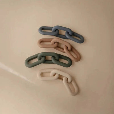 Mushie Teether Link Shifting Sand - Studio Play