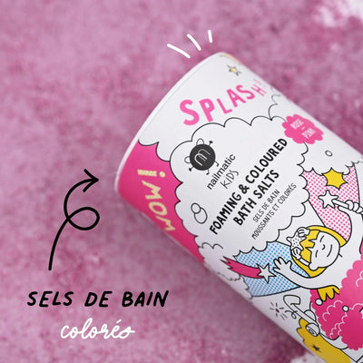 Nailmatic Foaming Bath Salts Pink