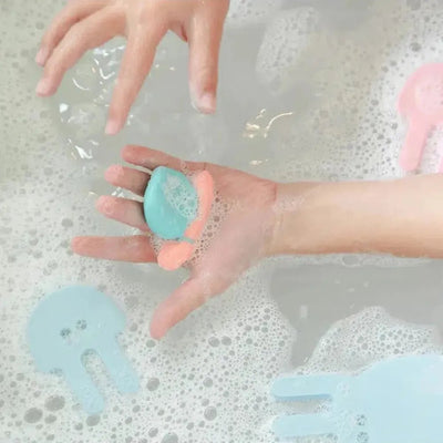Nailmatic Pataploof Bath & Shower Dough - Blue & Pink + Bloop & Poofy - Studio Play