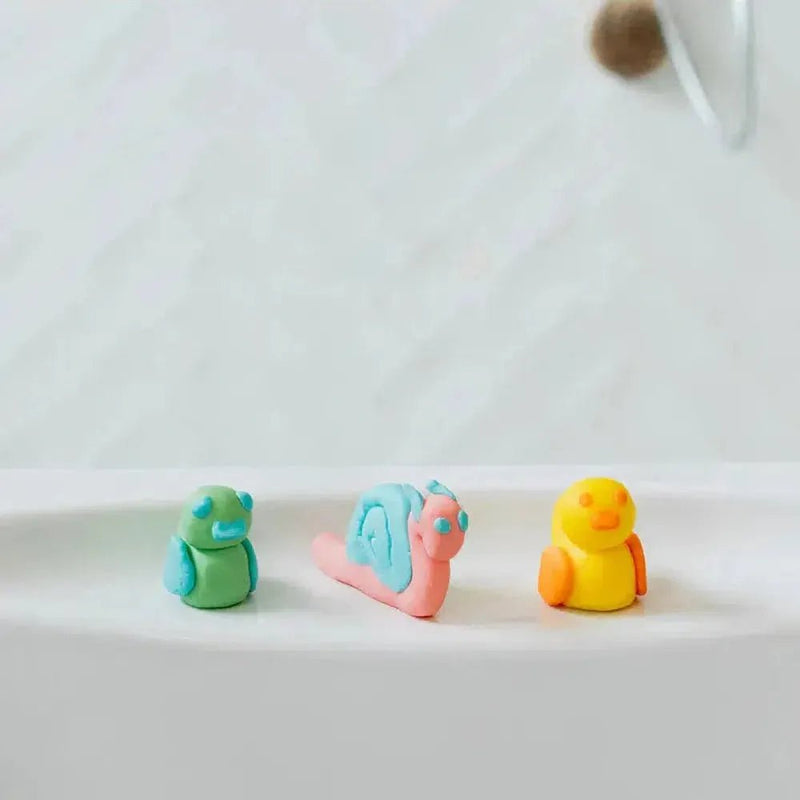Nailmatic Pataploof Bath & Shower Dough - Blue & Pink + Bloop & Poofy - Studio Play