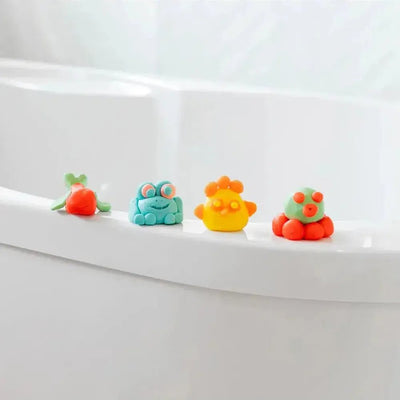 Nailmatic Pataploof Bath & Shower Dough - Green & Red + Bloop - Studio Play