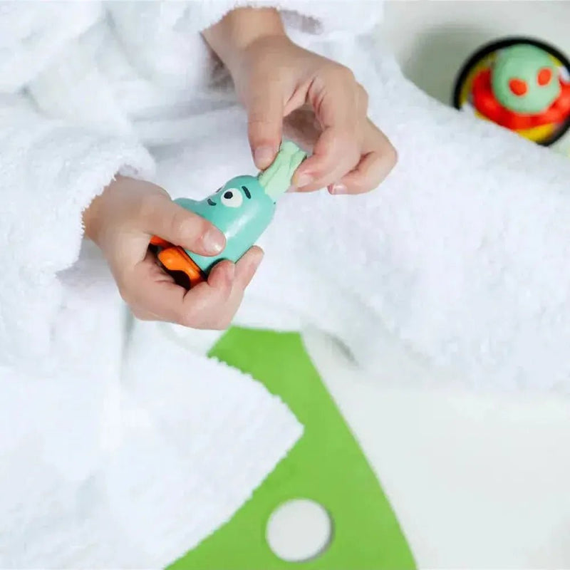Nailmatic Pataploof Bath & Shower Dough - Green & Red + Bloop - Studio Play