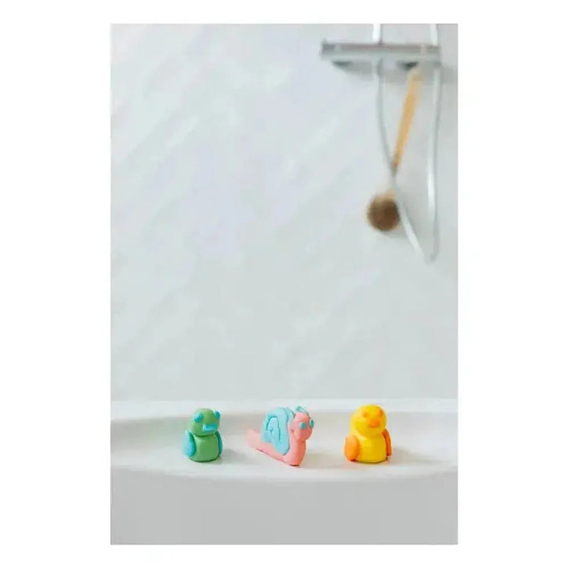 Nailmatic Pataploof Bath & Shower Dough - Yellow & Orange + Ploofy - Studio Play