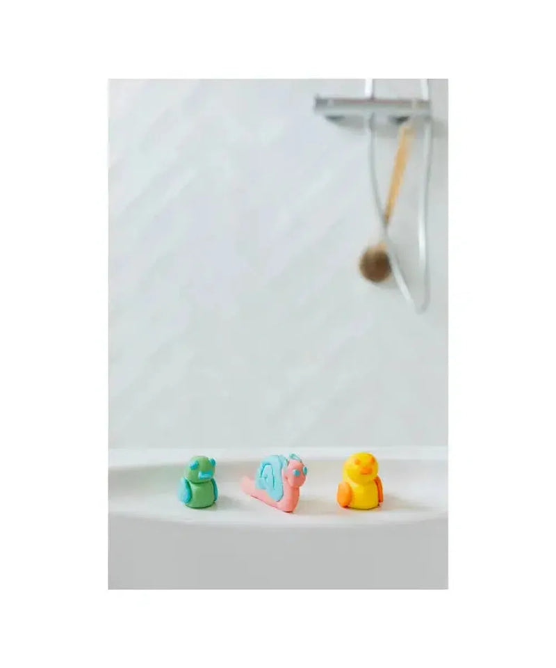 Nailmatic Pataploof Bath & Shower Dough - Yellow & Orange + Ploofy
