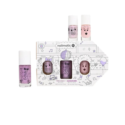 Nailmatic Water Based Nailpolish Set Bus Party