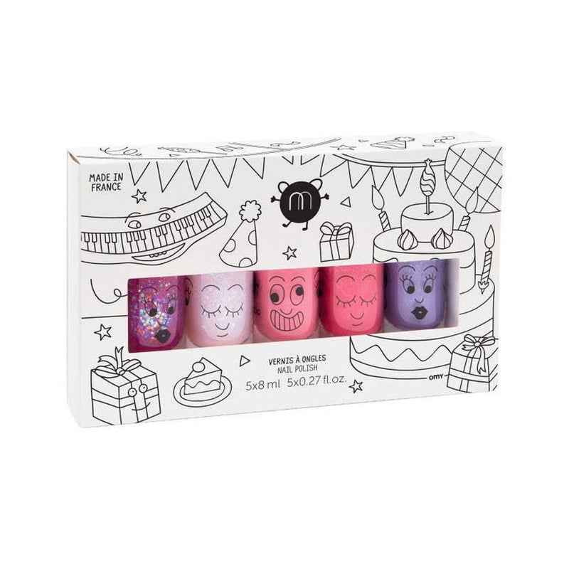 Nailmatic Water Based Nailpolish Set Party 5 - Studio Play