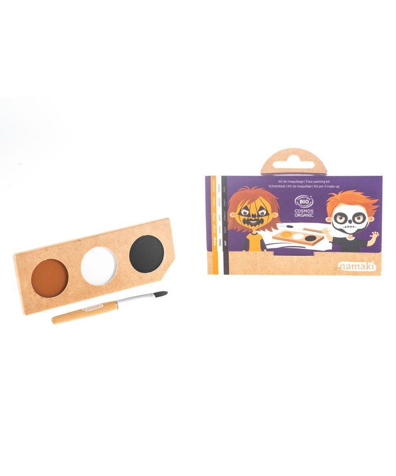 Namaki Schmink Kit Pompoen & Skelet 3 Kleuren