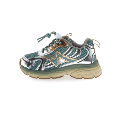Naturino ADULT Wave Metallic Mat / Net. Silver/Anthracite/ Sage - Studio Play