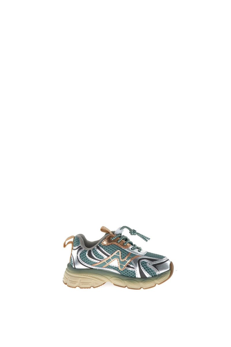 Naturino ADULT Wave Metallic Mat / Net. Silver/Anthracite/ Sage - Studio Play