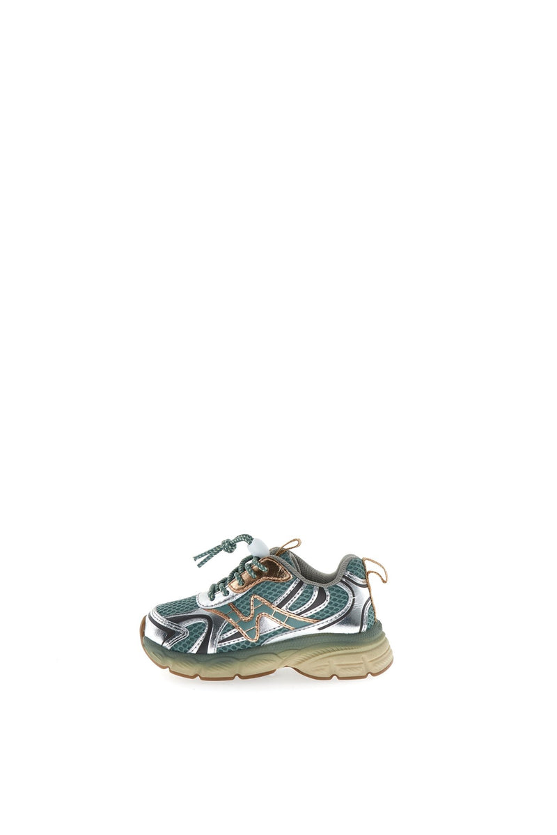 Naturino ADULT Wave Metallic Mat / Net. Silver/Anthracite/ Sage - Studio Play