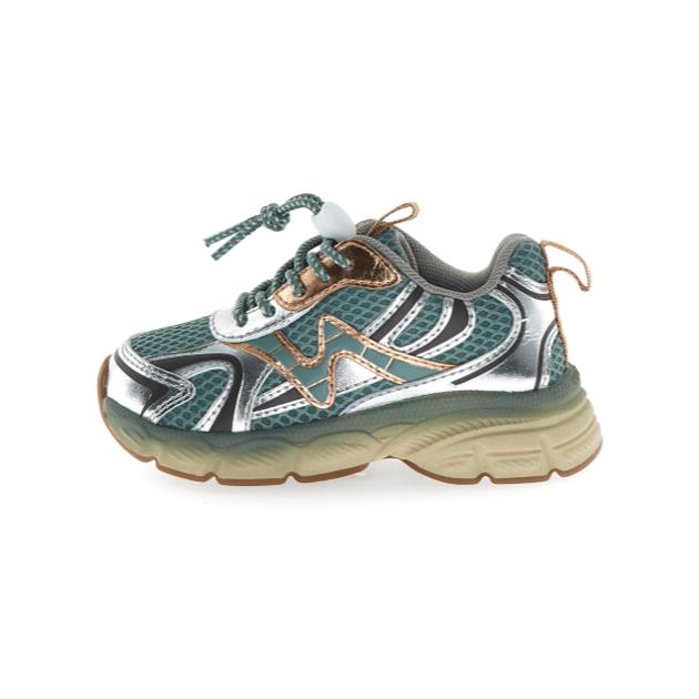 Naturino ADULT Wave Metallic Mat / Net. Silver/Anthracite/ Sage