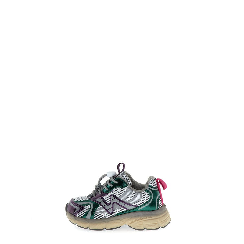 Naturino KIDS Wave Metallic/ Net. Purple Grey Green