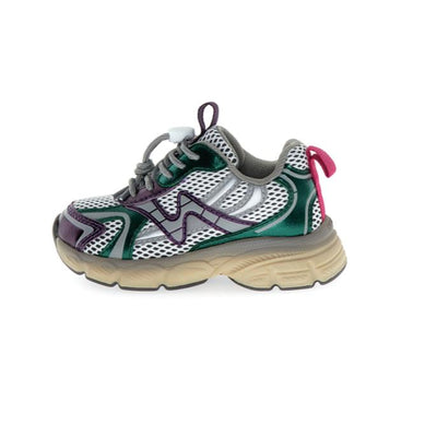 Naturino KIDS Wave Metallic/ Net. Purple Grey Green