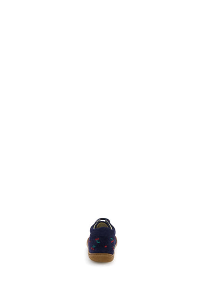 Naturino Cocoon Embr Cherry Suede Navy - Studio Play