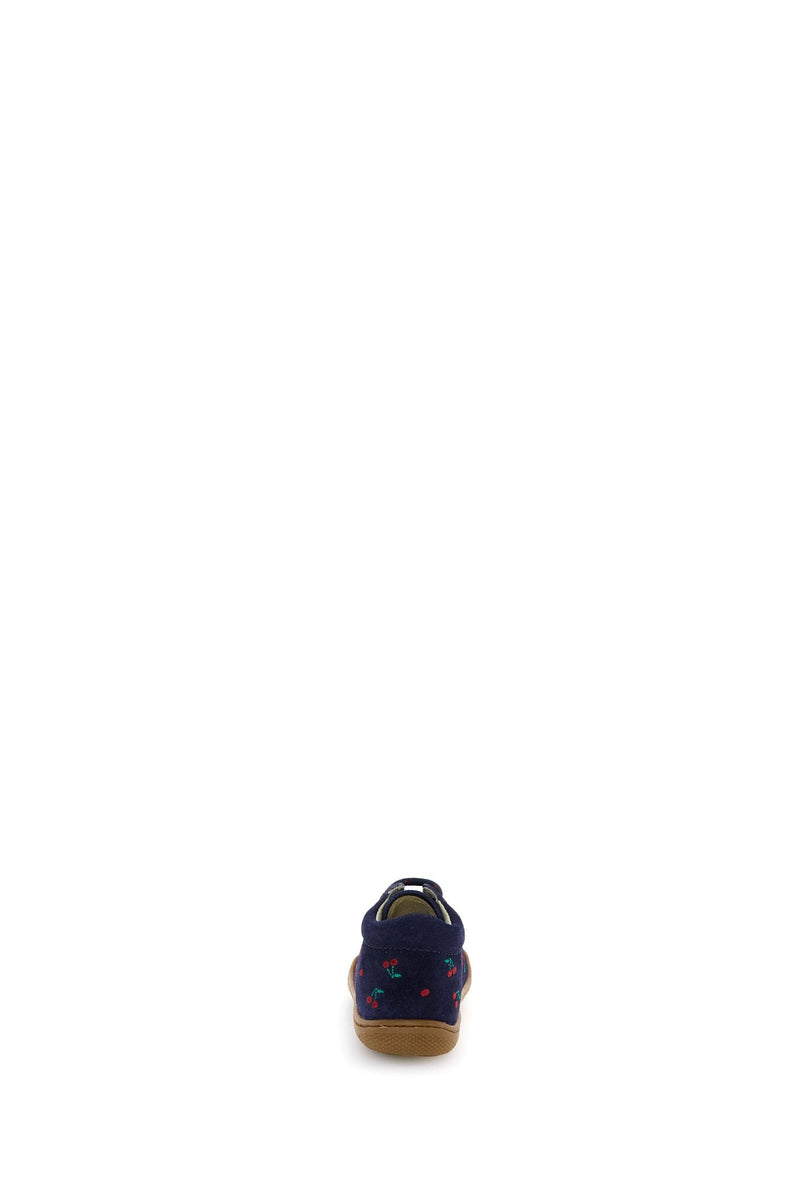 Naturino Cocoon Embr Cherry Suede Navy - Studio Play