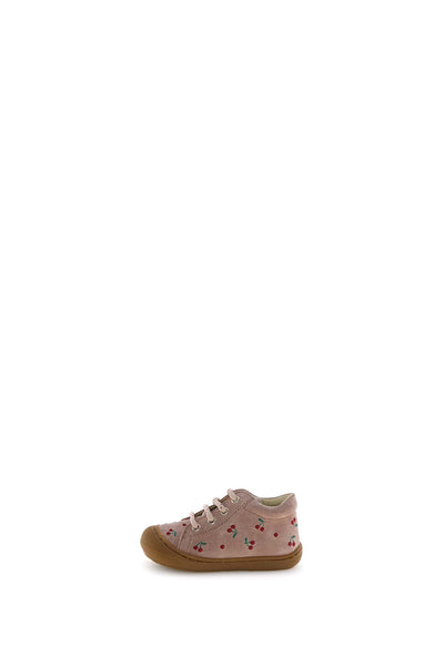Naturino Cocoon Embr Cherry Suede Rose - Studio Play