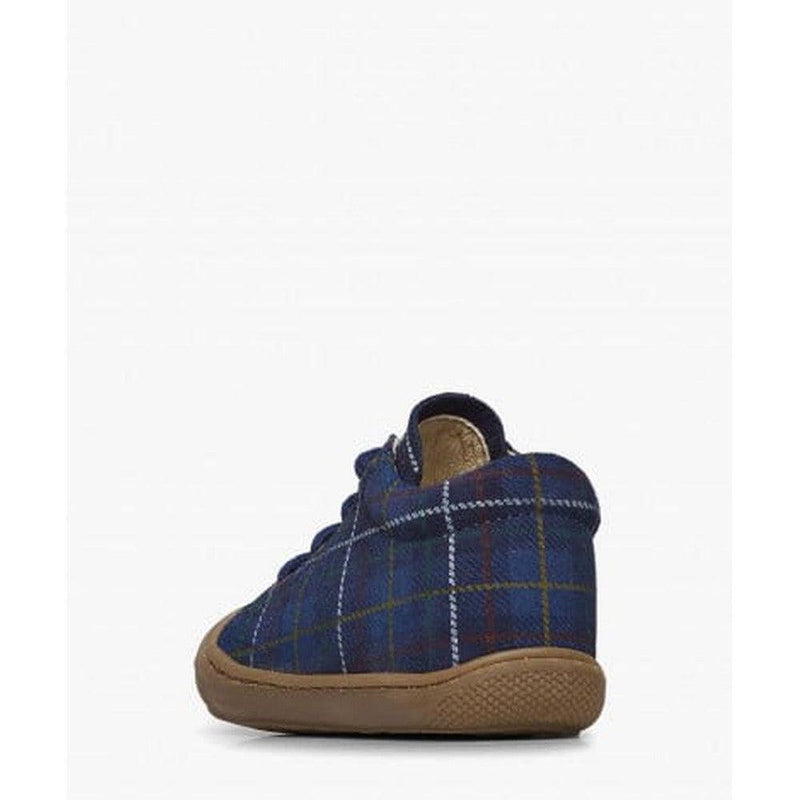 Naturino Cocoon Suede Pr. Tartan Navy Multi - Studio Play