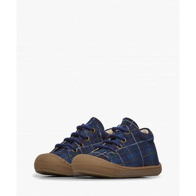 Naturino Cocoon Suede Pr. Tartan Navy Multi - Studio Play