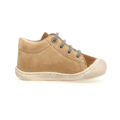 Naturino Cocoon Suede Sole Bone Brown-Sand-Sage