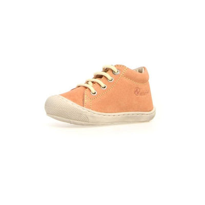 Naturino Cocoon Suede Sole Bone Pesca - Paglia - Studio Play