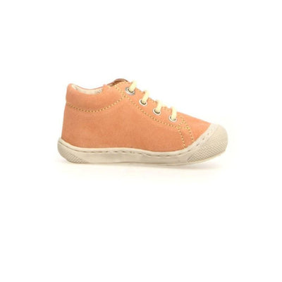 Naturino Cocoon Suede Sole Bone Pesca - Paglia - Studio Play