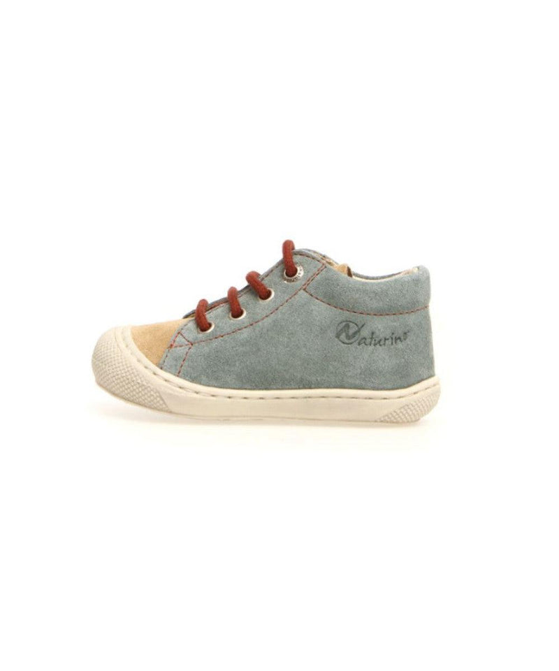 Naturino Cocoon Suede Sole Bone Sand-Sage-Rust