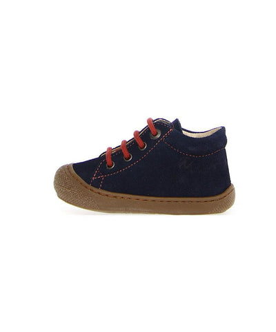 Naturino Cocoon Suede Sole Honey Navy-New Granata
