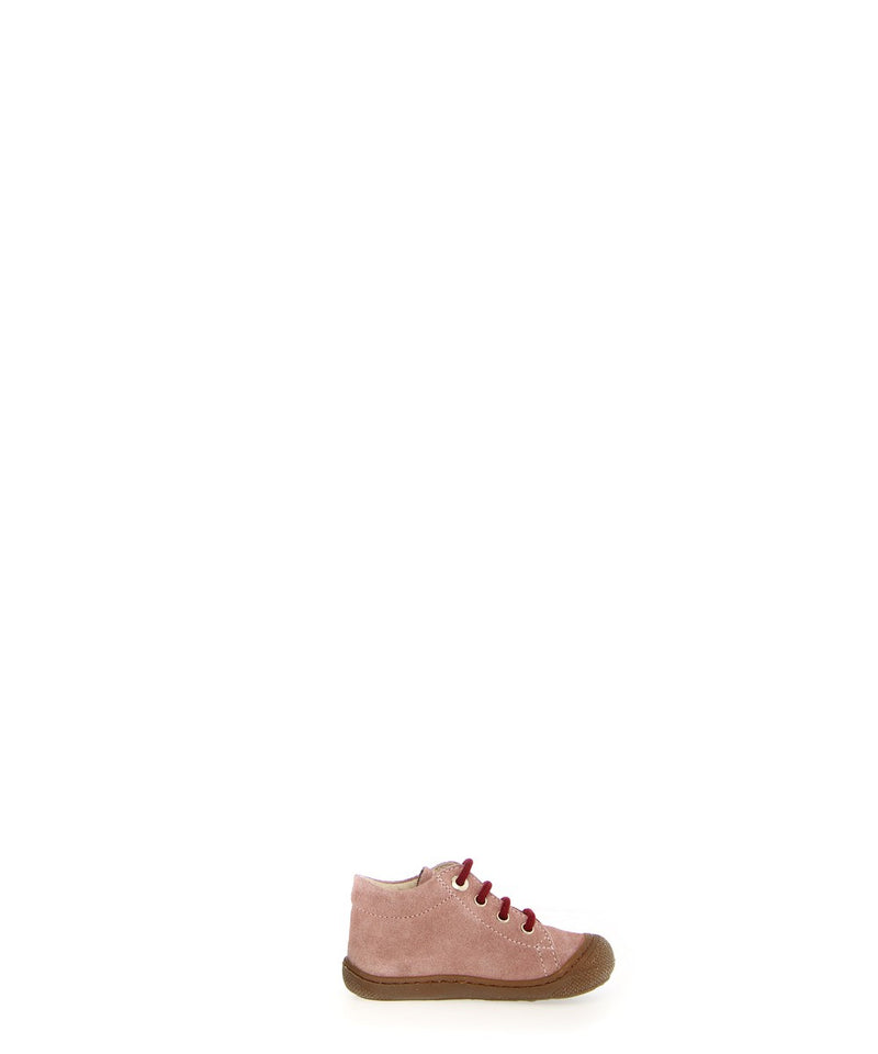 Naturino Cocoon Suede Sole Honey Rose-Berry Red
