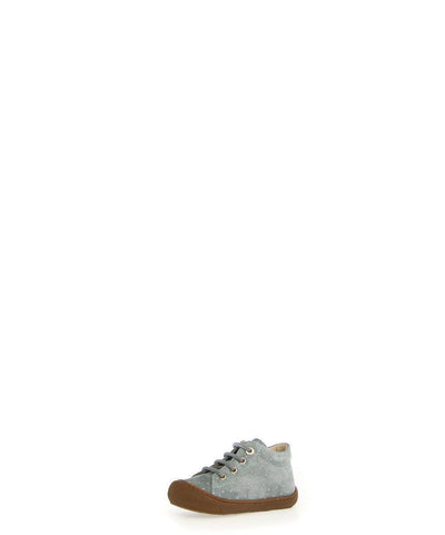 Naturino Cocoon Suede Sole Pr. Geometric Pois Sage-Magnolia