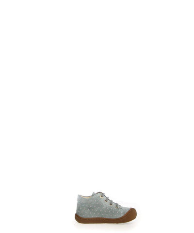 Naturino Cocoon Suede Sole Pr. Geometric Pois Sage-Magnolia