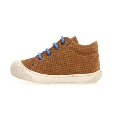 Naturino Cocoon Suede Woven Brown-Indigo