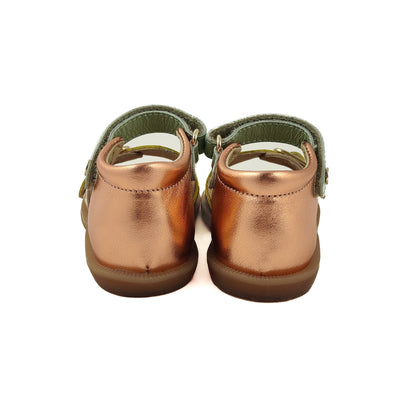 Naturino Jead Metallic Naplak Paglia Cipria Rose - Studio Play