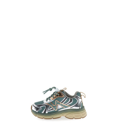 Naturino KIDS Wave Metallic Matt/ Net. Silver/ Anthracite/Sage