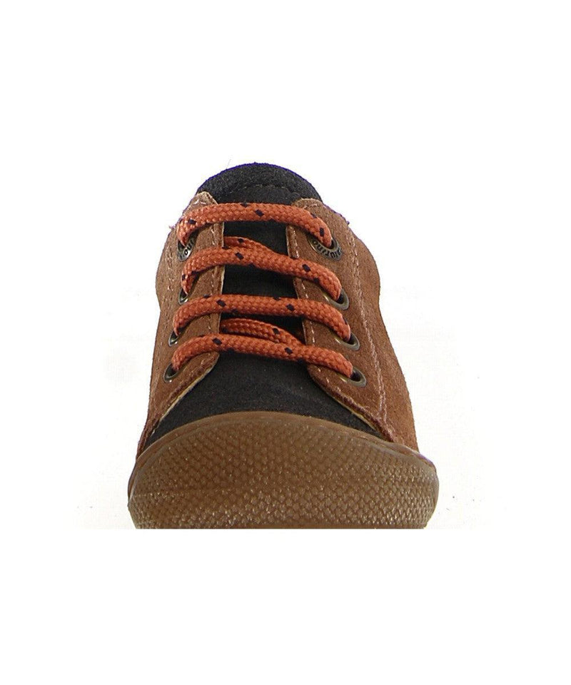 Naturino Romy Suede Wax/Suede Spazz. Anthracite-Brown-Stone