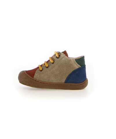 Naturino Romy Suede/Nappa Spazz. Copper-Stone-Indigo