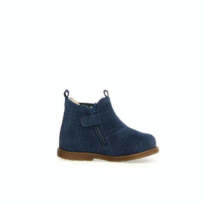 Naturino Sneaker Toddler Falcotto Winter Wood Suede Indigo - Studio Play