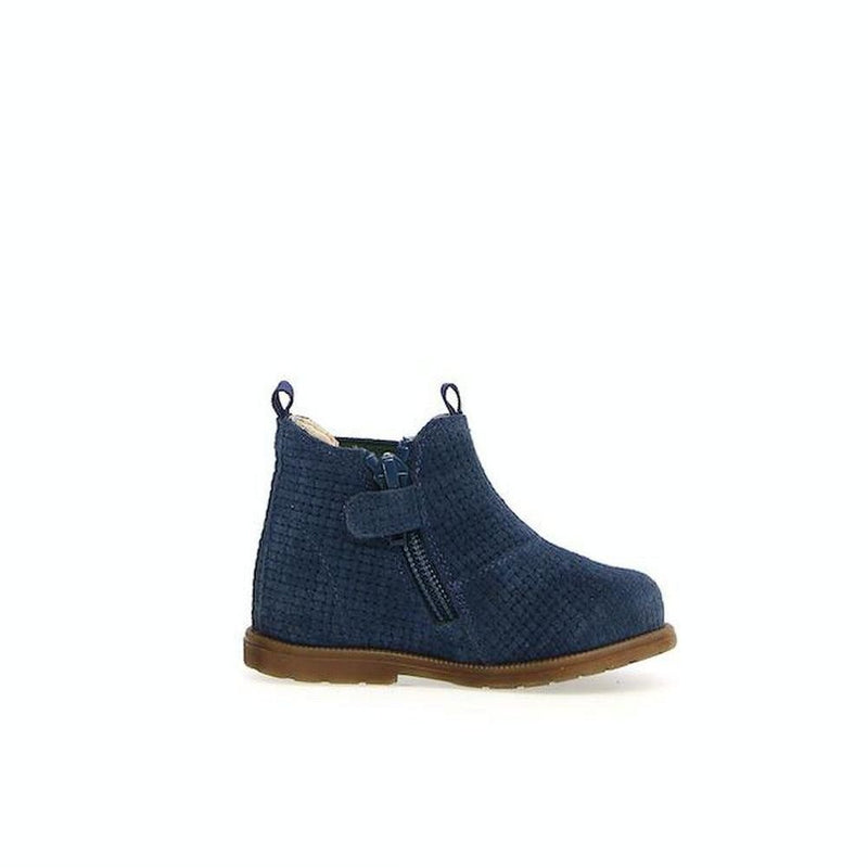 Naturino Sneaker Toddler Falcotto Winter Wood Suede Indigo - Studio Play