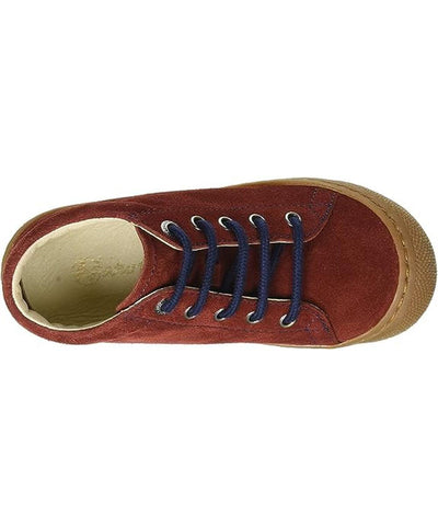Naturino Toddler Cocoon Suede Sole Honey Rust-Navy