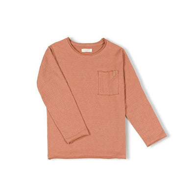 Nixnut baby Longsleeve Chili Stripe - Studio Play