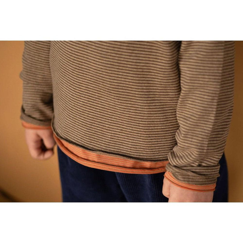 Nixnut baby Longsleeve Chili Stripe - Studio Play