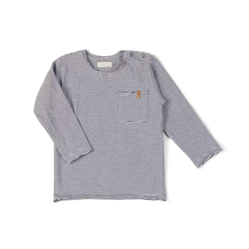 Nixnut Baby T-shirt Longsleeve Night Stripe - Studio Play
